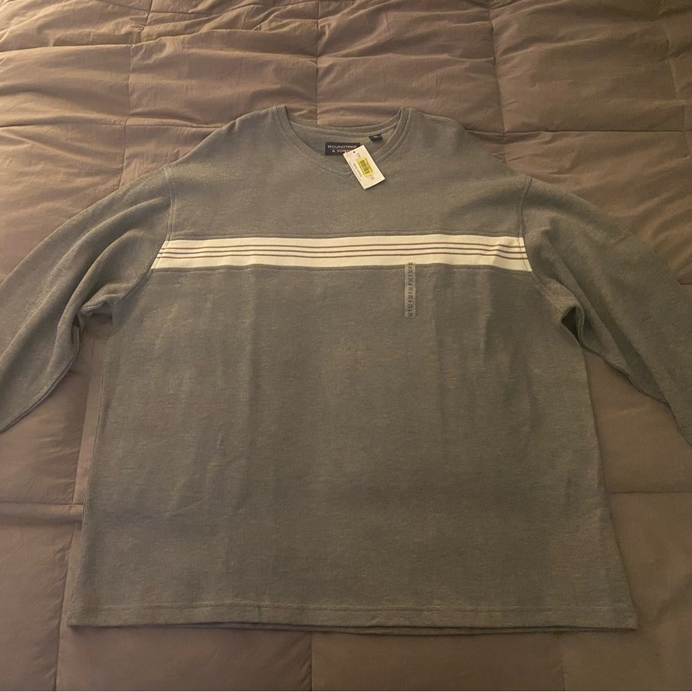 Men’s Gray Sweater, 3XL